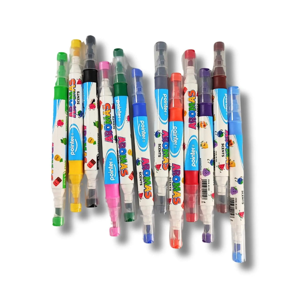 Marcadores Aromas Colores 12 Unidades Niños