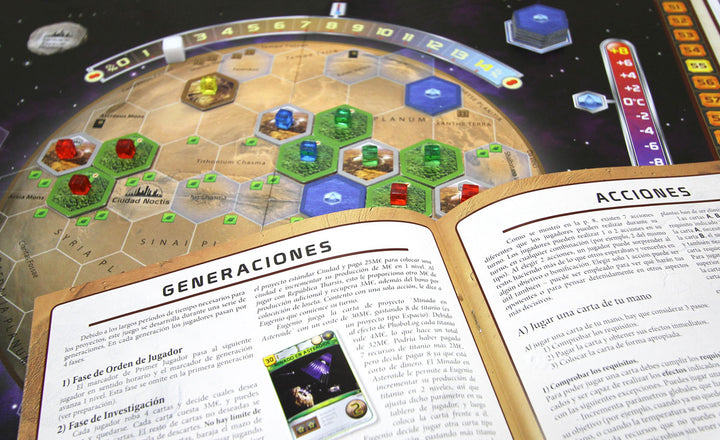 Juego De Mesa Terraforming Mars Para Adultos