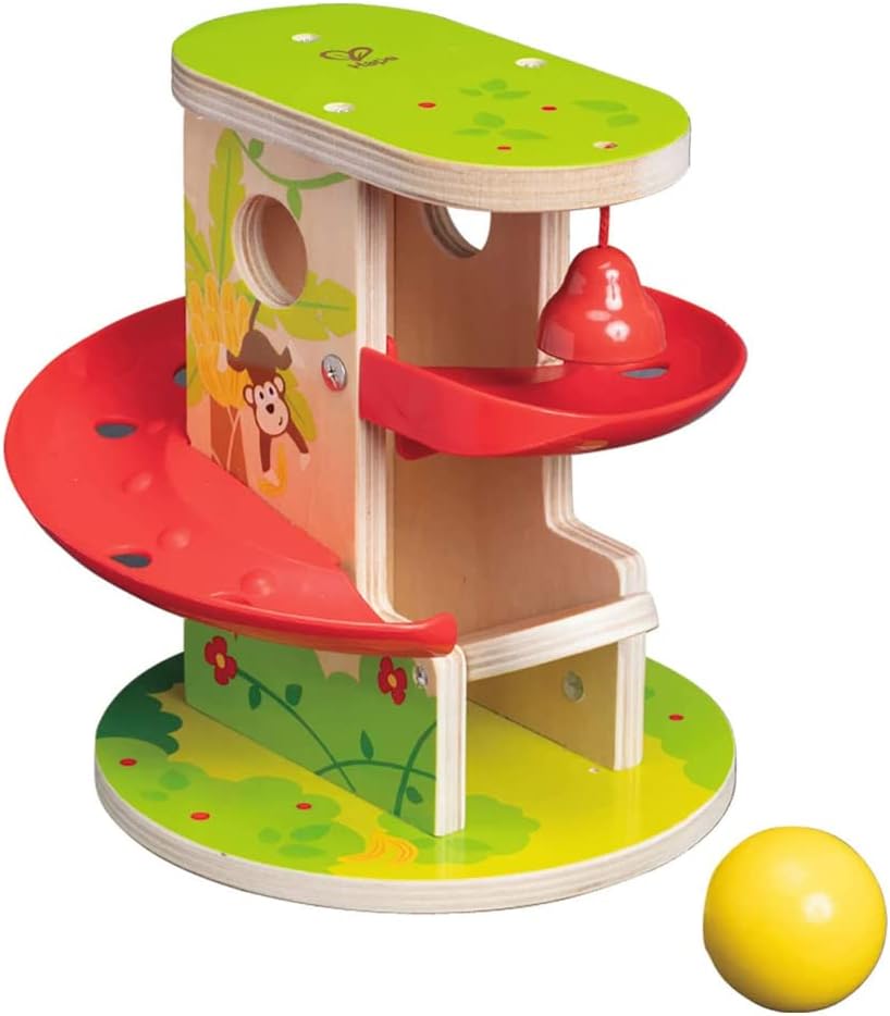 Juego Madera Con Rampa Y Campana Para Niños
