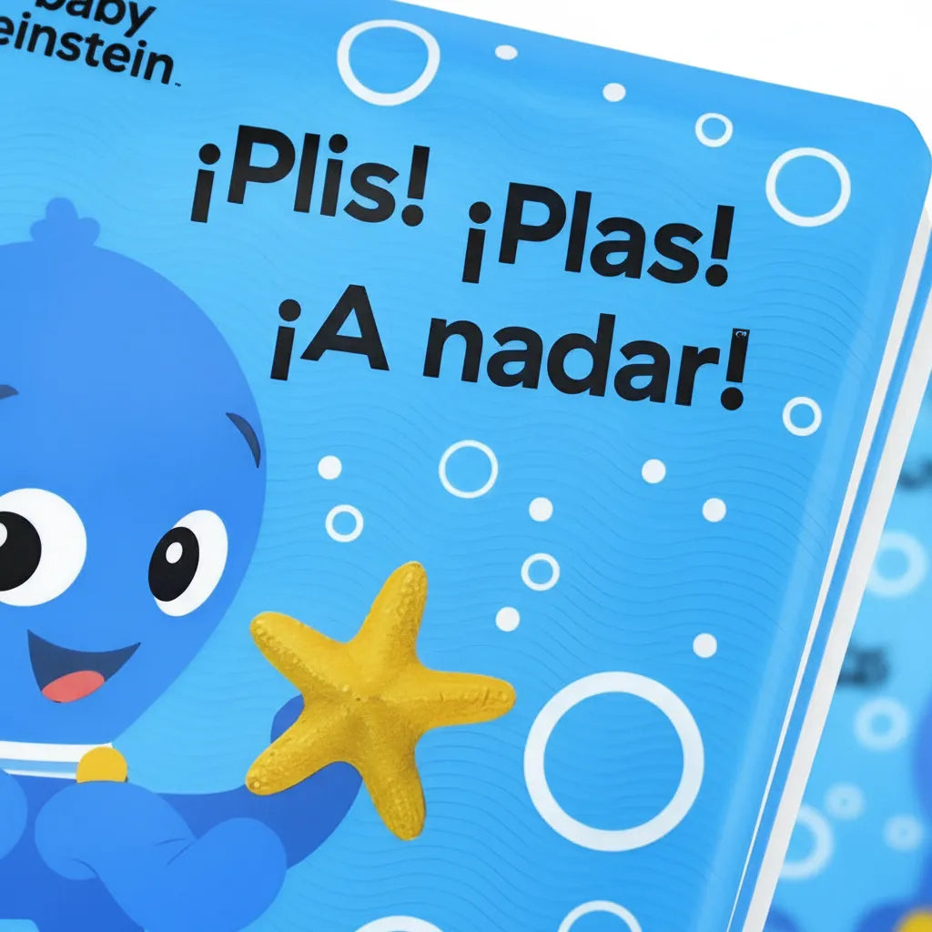 Libro Hora Del Baño ¡plis! ¡plas! ¡a Nadar! Para Niños