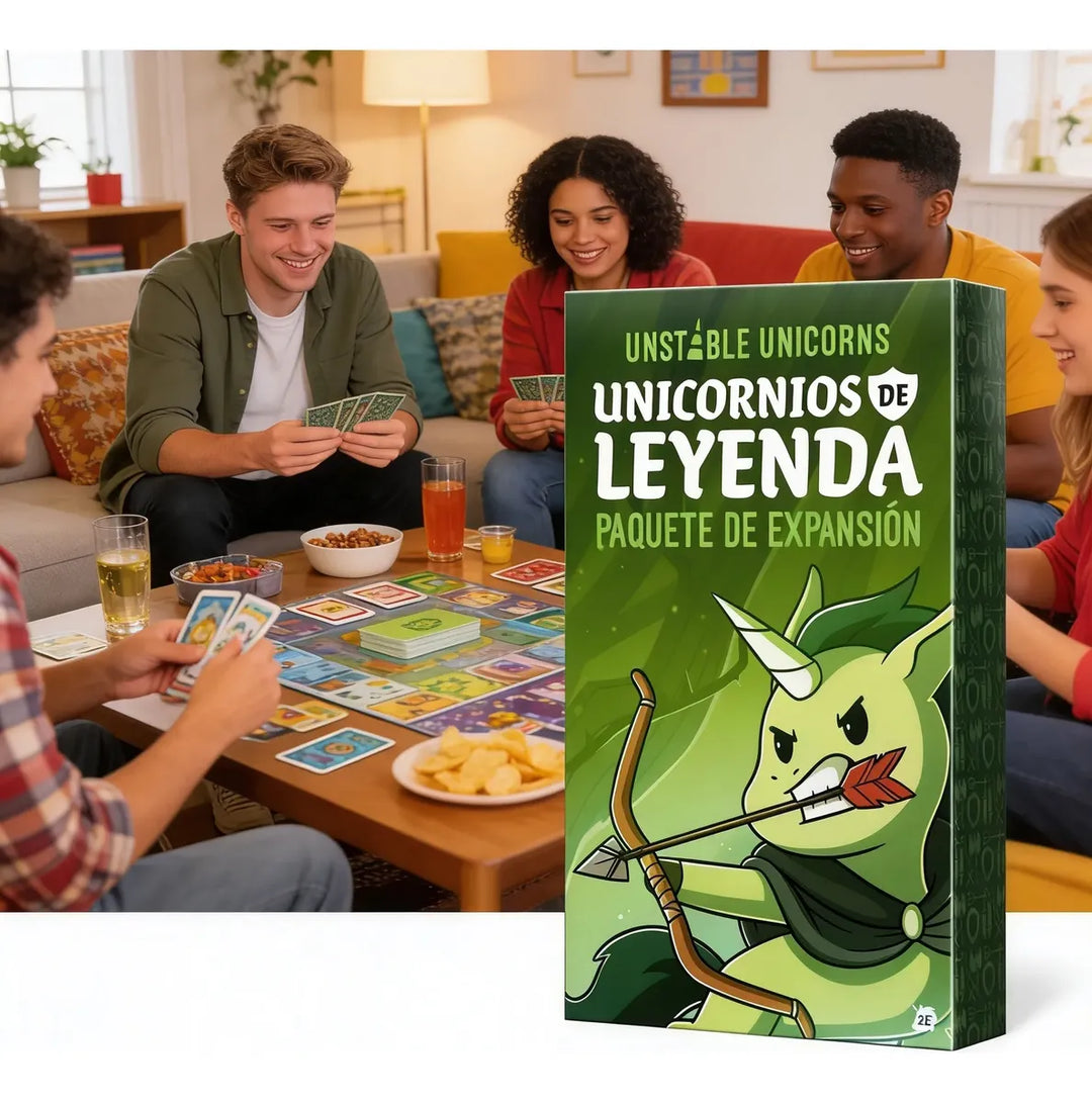 Juego Unstable Unicorns Unicornios Leyenda Expansión Español