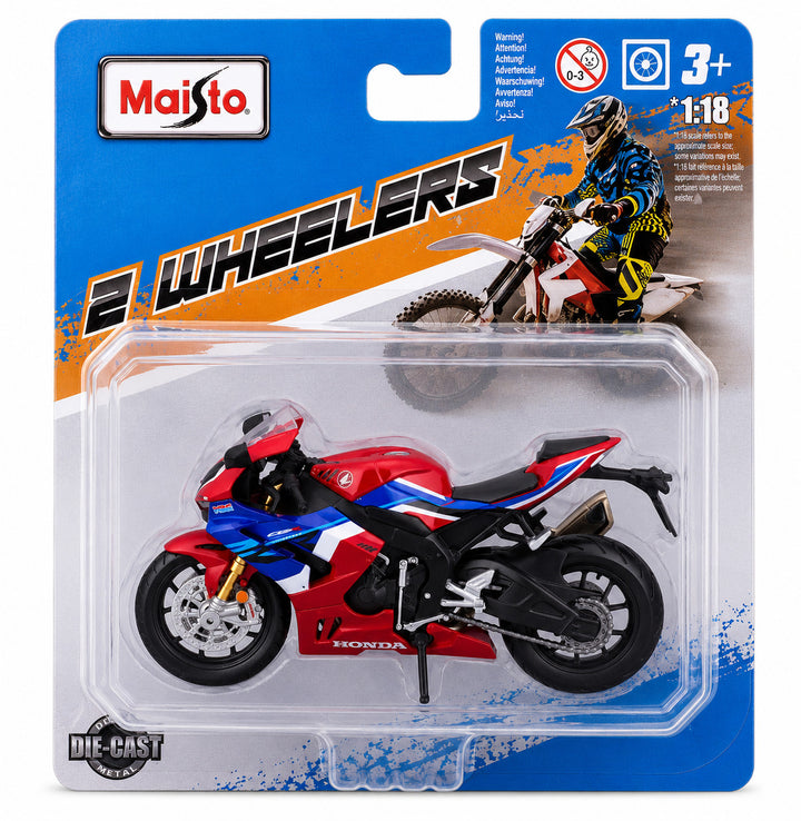 Moto Escala 1:18 Maisto Honda Cbr1000rr-r Fireblade Sp Rojo