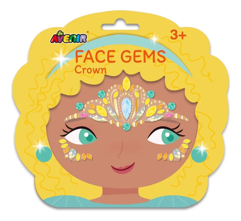 Juego Gema Adhesivas Corona Para Niños