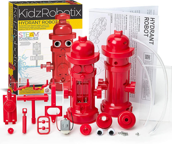 Juego Experimento Educativo Robot De Hidrante Niños