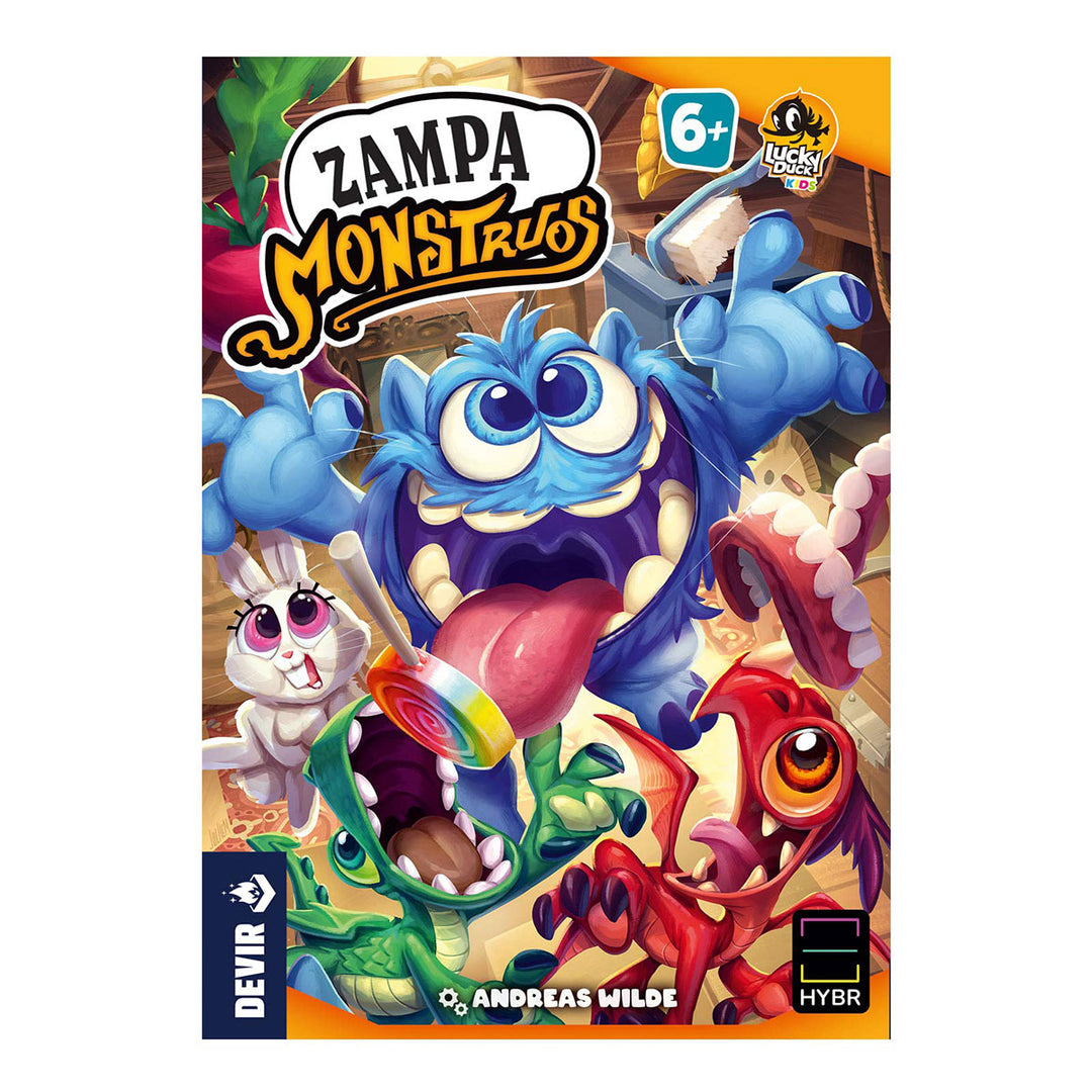 Juego De Mesa Zampa Monstruos Adultos Niños