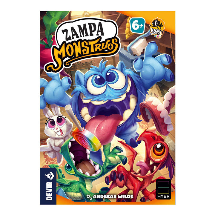 Juego De Mesa Zampa Monstruos Adultos Niños
