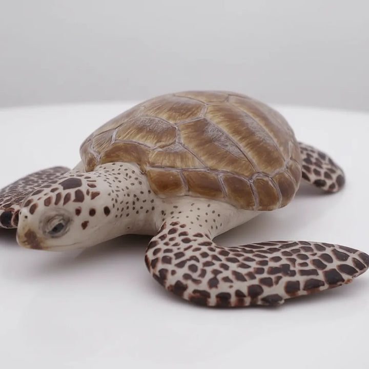 Figura Tortuga De Mar Pintada A Mano  Niños Adultos