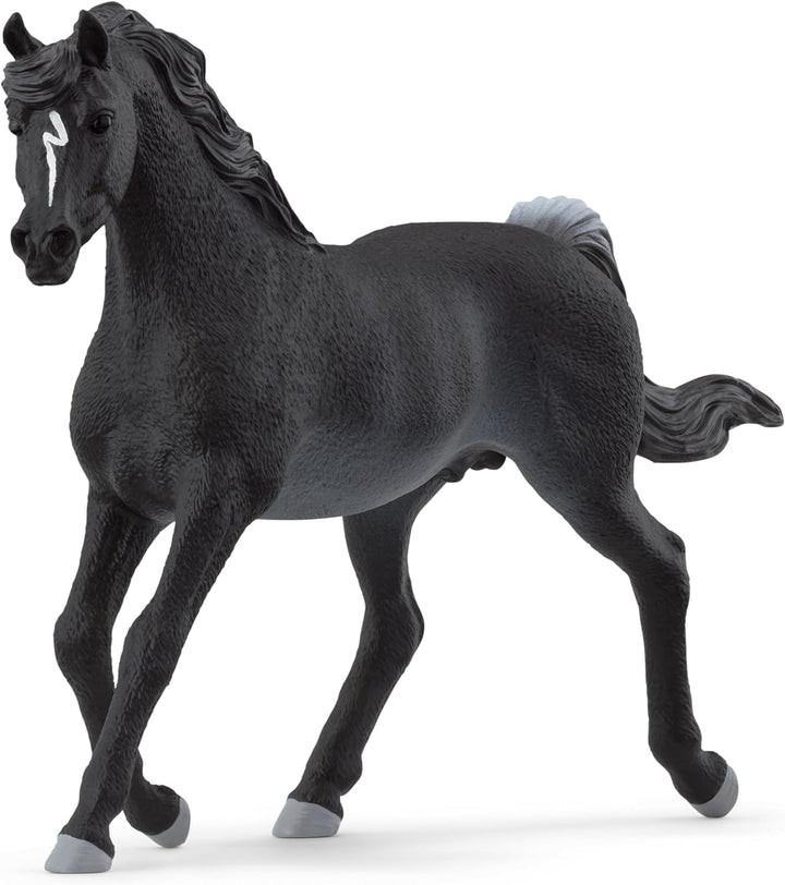Figura Caballos Semental Árabe Pintada A Mano