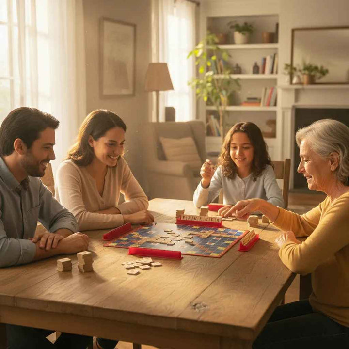 Juego De Mesa Crucigrama Clásico Familia