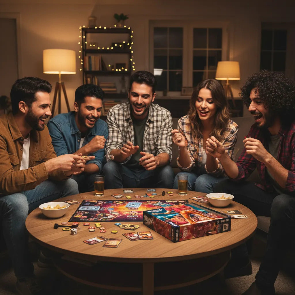 Juego De Mesa Rock Hard 1977 Para Adultos