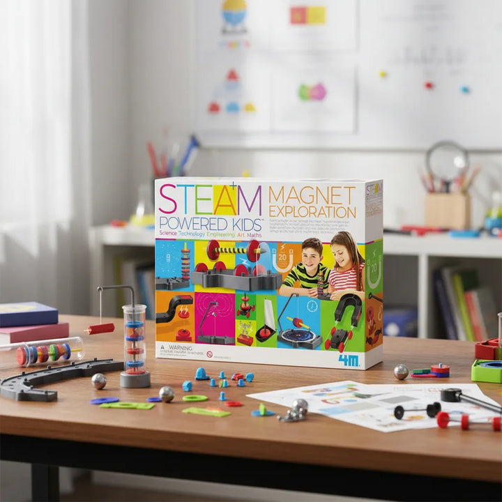 Experimentos STEAM Exploración Magnética