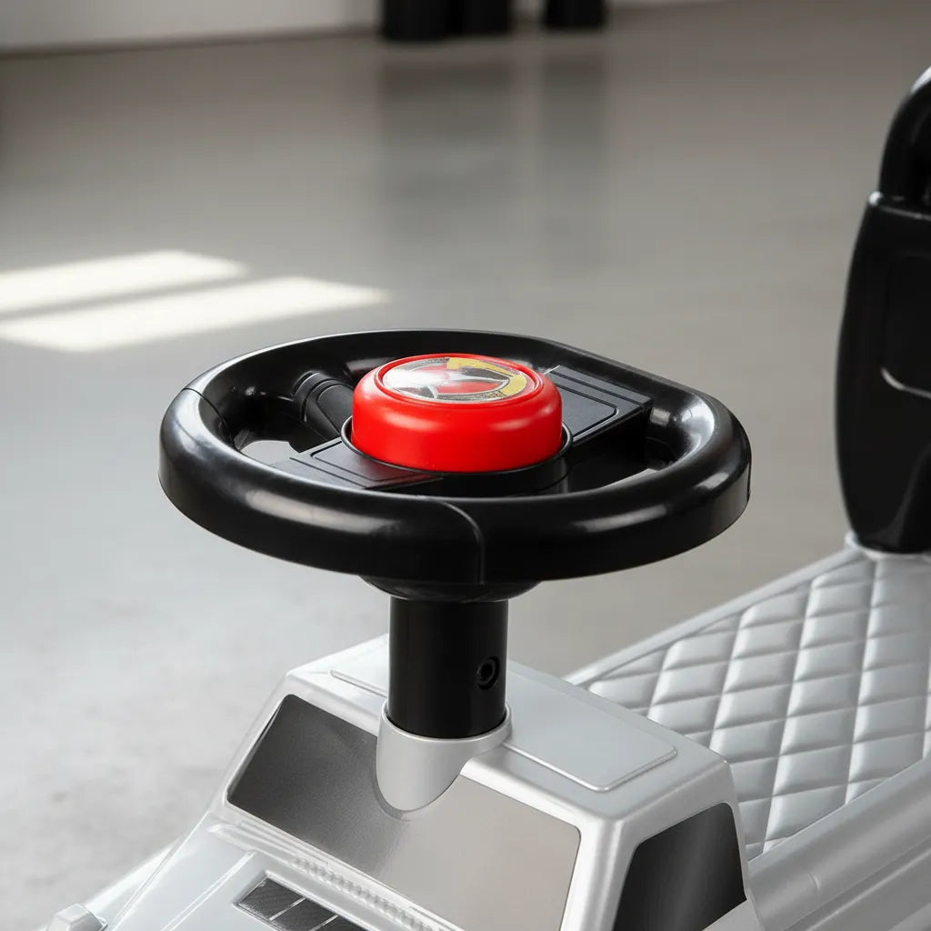 Carros Montable Con Bocina gris Para Niños