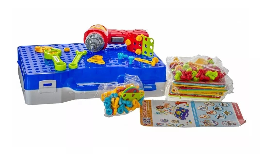Juguete Maletín 240 Piezas Figuras 3d Para Niños