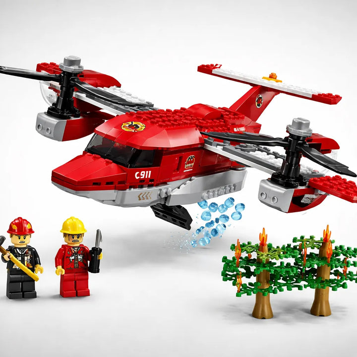Juego De Construccion Tipo Lego Avion Rescate