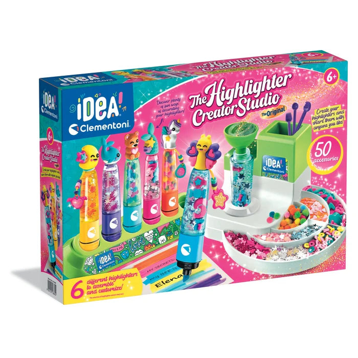 Juego Creatividad Laboratorio Marcadores Fluorescentes Niños