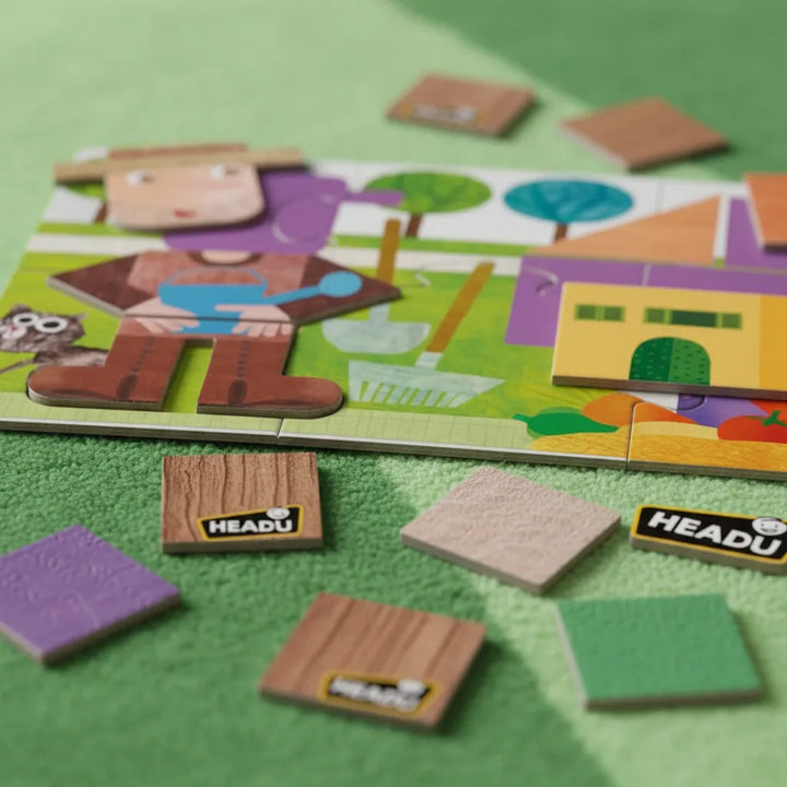 Juego Montessori Loteria Tactil