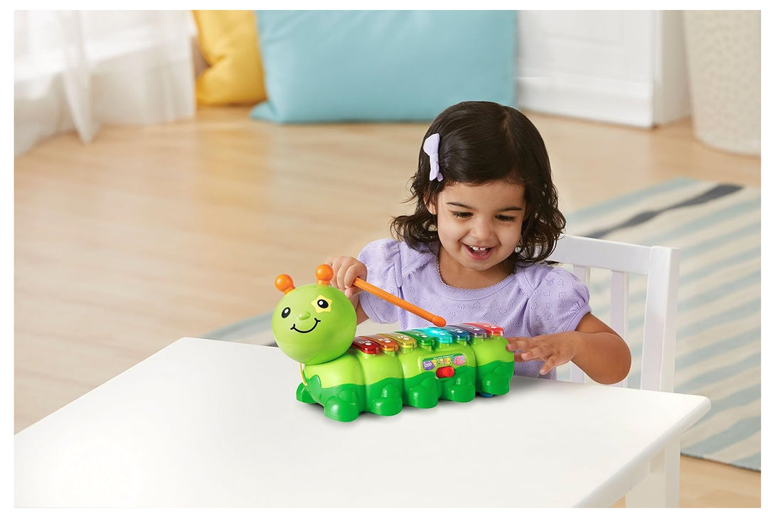 Juguete Estimulación Musical Oruga Para Bebés