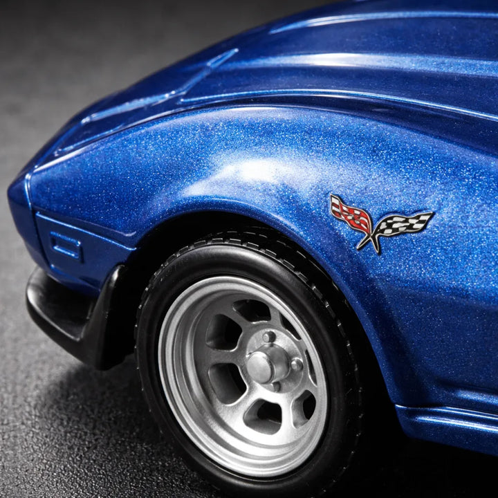 Carros Coleccionable A Escala 1/36 Chevrolet Corvette Azul