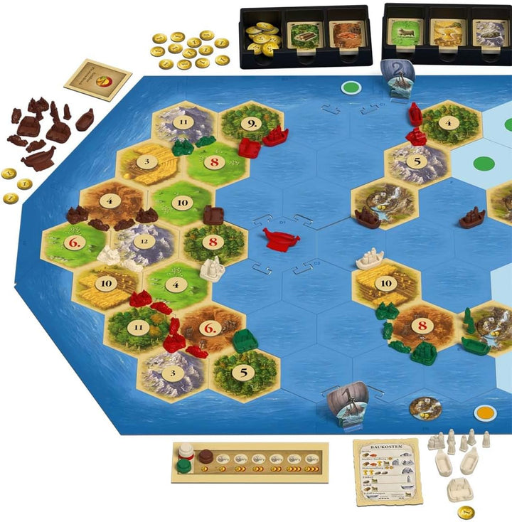 Juego Catan Ampliación Piratas Y Exploradores