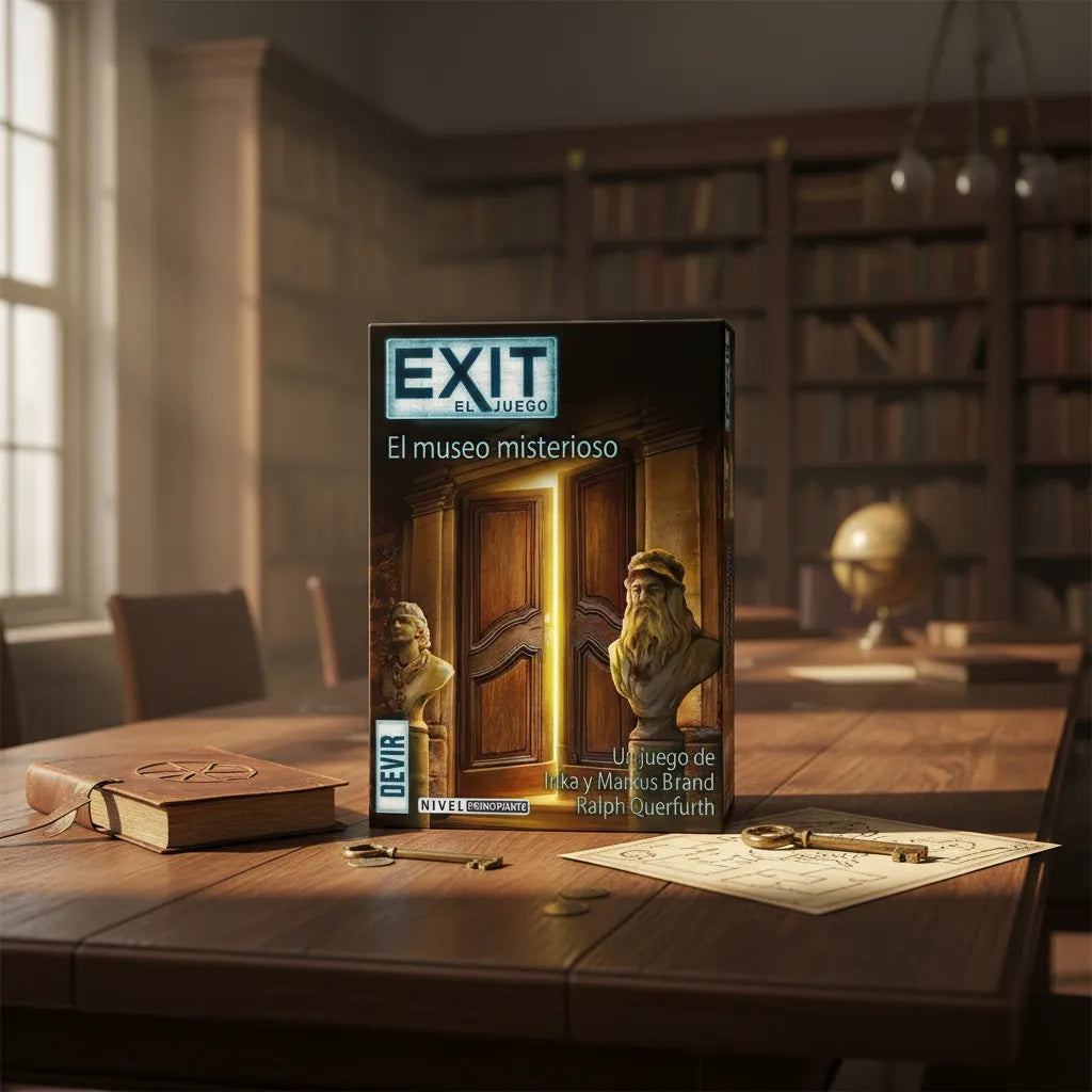 Juego De Mesa Exit El Museo Misterioso Escape Room
