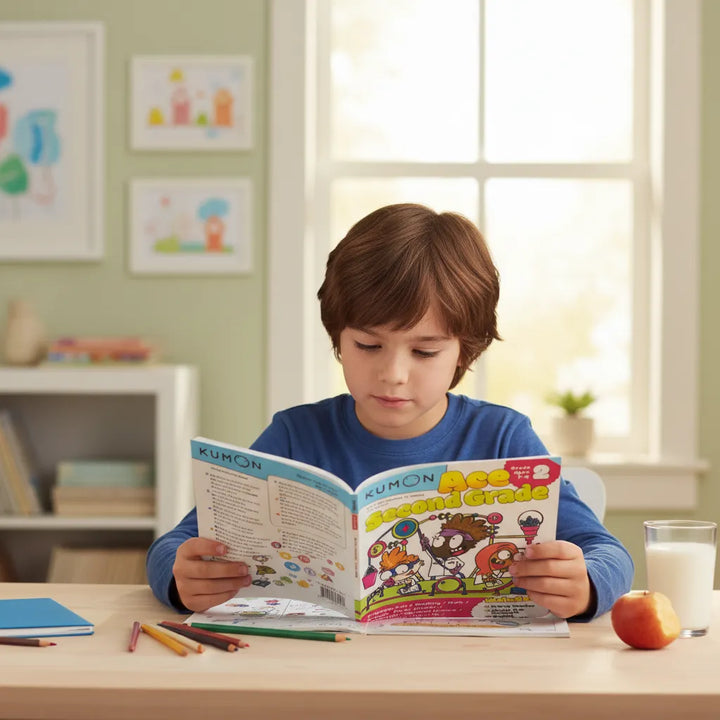 Libro Didáctico Kumon Ace Segundo Grado Para Niños