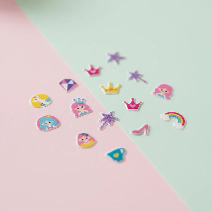 Set De Arte De Stickers Para Uñas Princesas