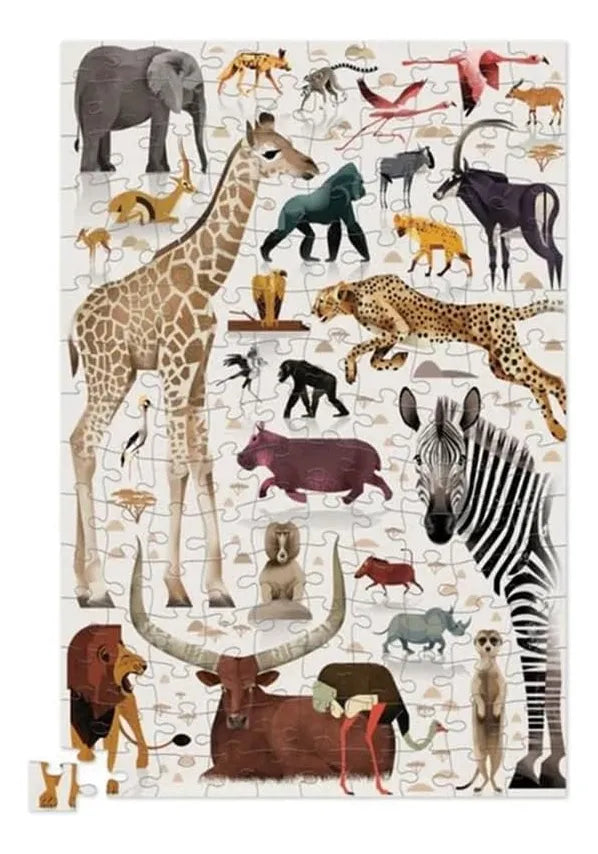 Rompecabezas 150 Piezas Animales De África para Niños