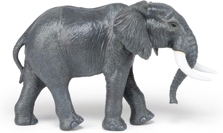 Figura Animales Elefante Africano Pintada A Mano