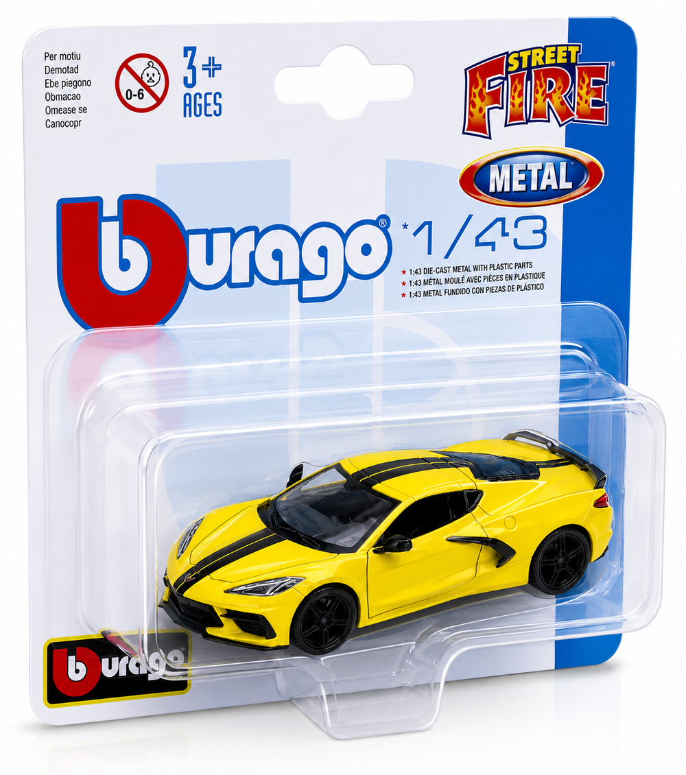Carro A Escala Chevrolet corvette Stingray Coupe