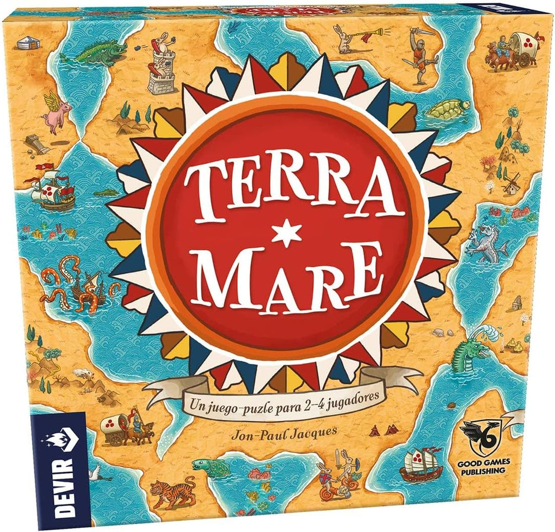 Juego De Mesa Terra Mare Devir Para Niños