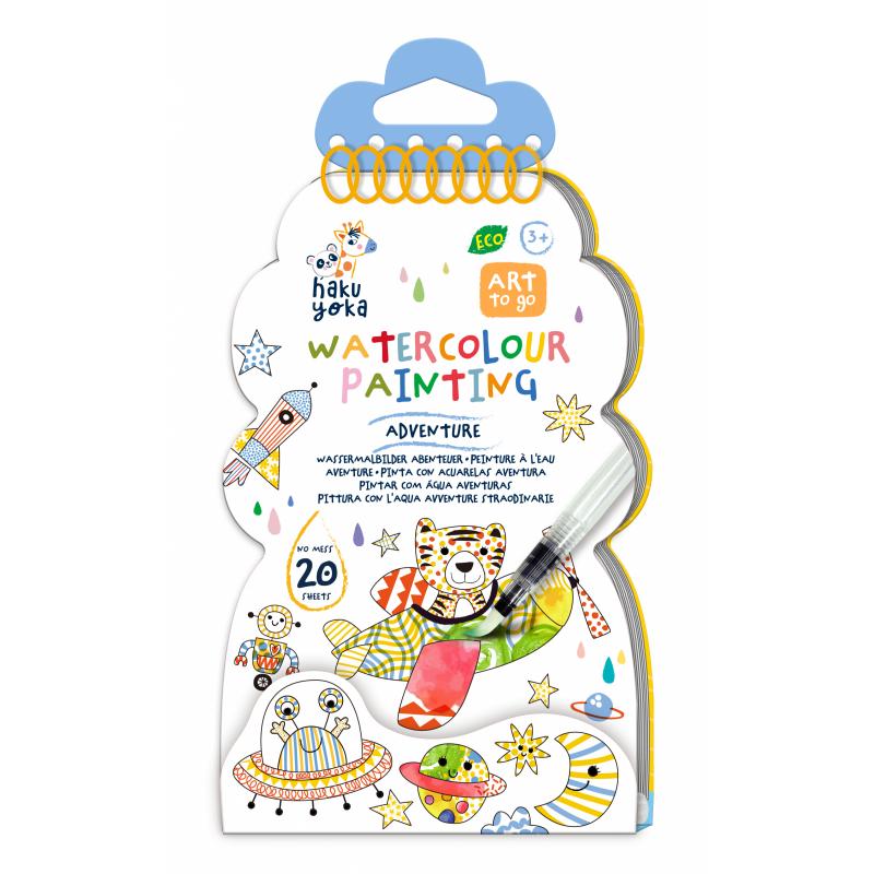 Libro De Pintura Aventura Borrable Para Niños