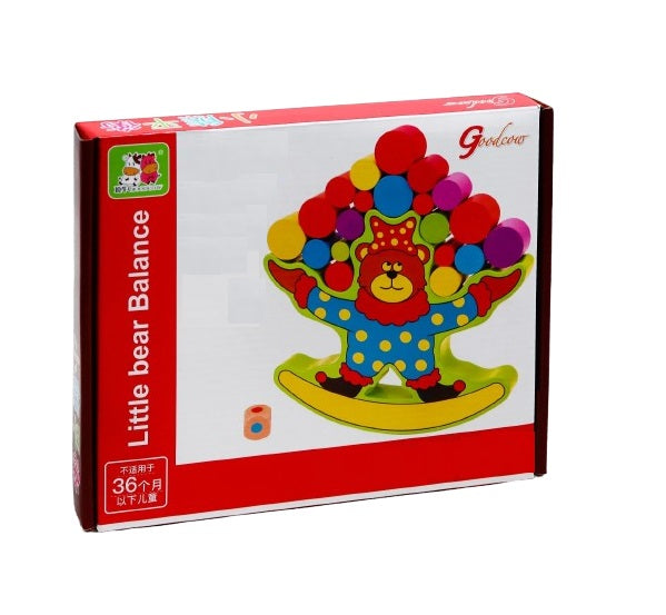 Juego De Equilibrio Oso Balancín Aprendizaje Para Niños
