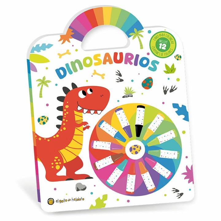 Libro Para Colorear Dinosaurios Para Niños
