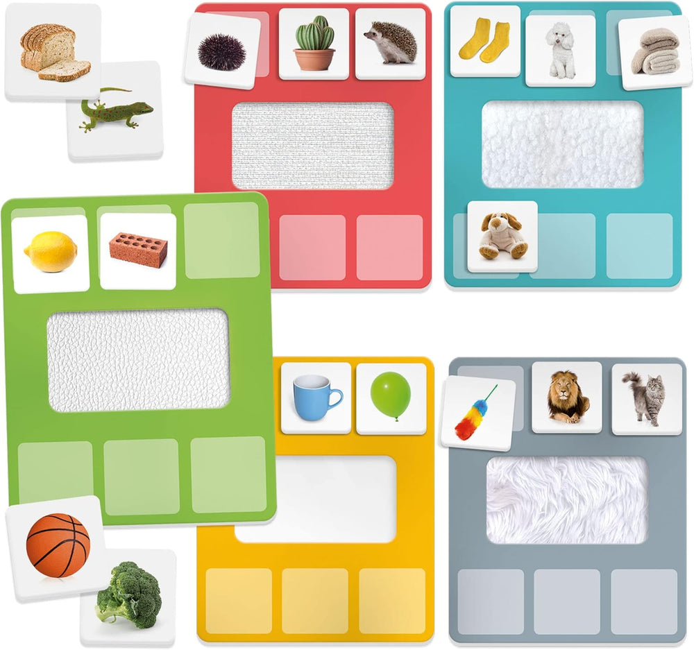 Juego Educativo Montessori Mi Primera Biblioteca Táctil