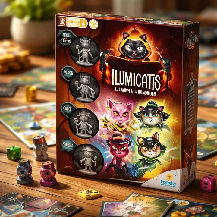 Juego De Mesa Ilumicatis El Camino A La Iluminación Niños