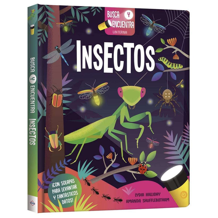 Libro Busca Y Encuentra Insectos niños
