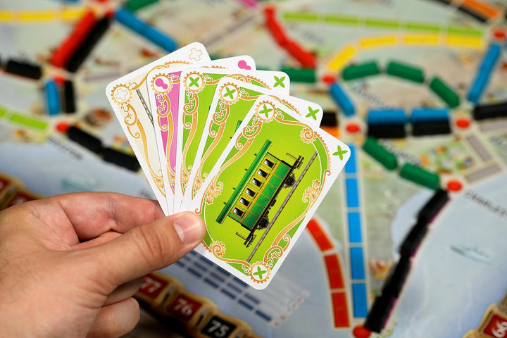 Juego De Mesa Aventureros Al Tren! America Refresh Niños