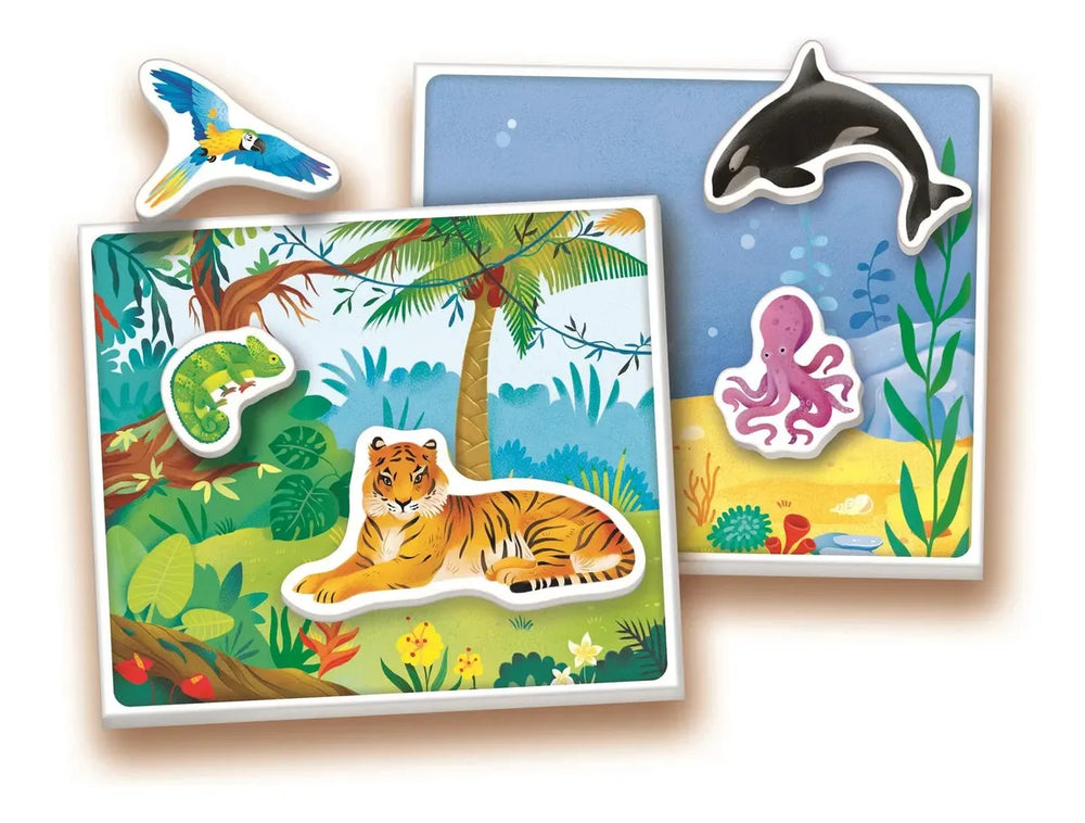 Juego Didáctico Habitad Los Animales Para Niños