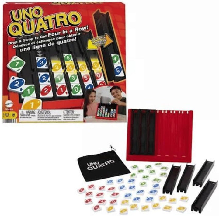 Juego De Mesa Uno Quatro Para La Familia