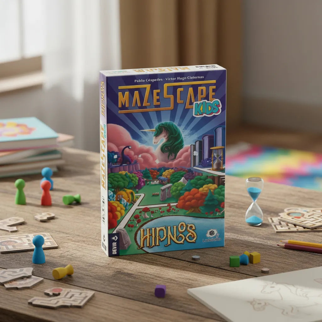 Juego De Mesa Mazescape Kids: Hipnos Niños