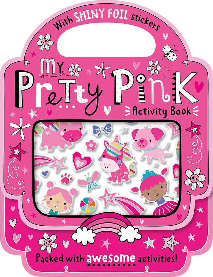 Libro Infantil De Actividades Con Stickers Para Niñas