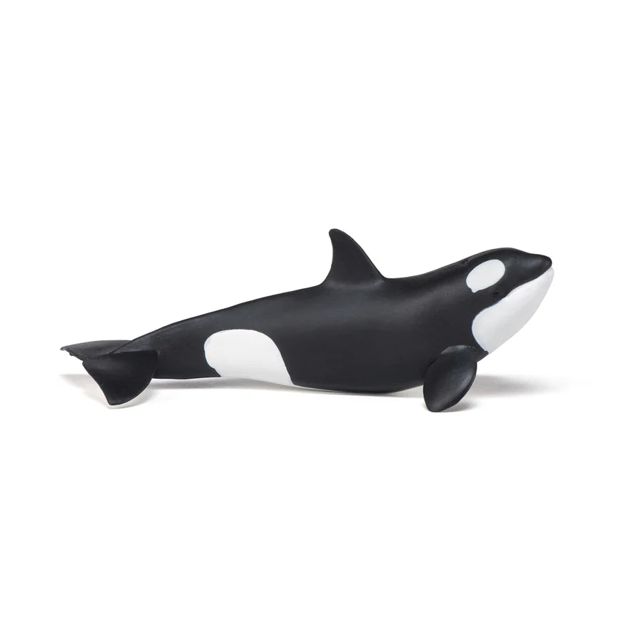 Figura Coleccionable Bebé Orca Papo Pintada A Mano