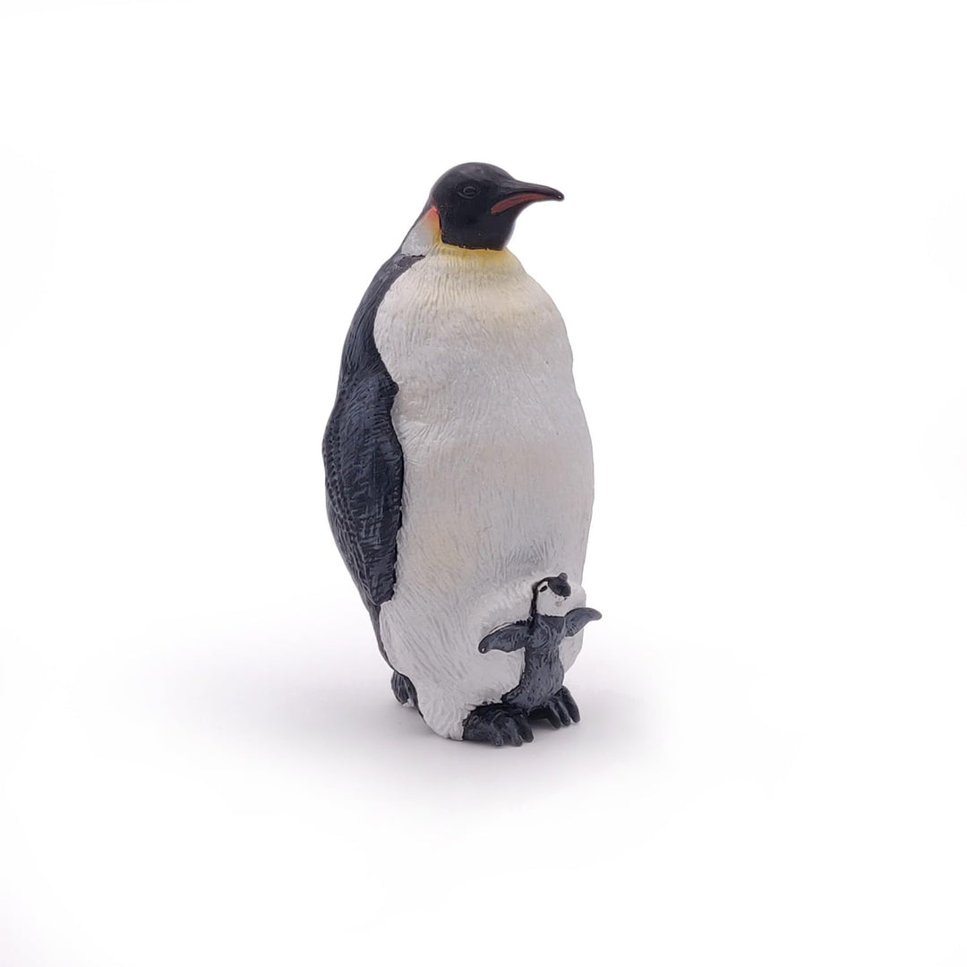 Figura Pingüino Emperador Pintada A Mano papo