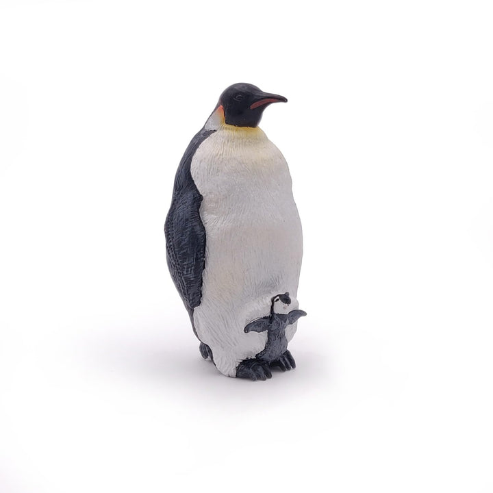 Figura Pingüino Emperador Pintada A Mano papo