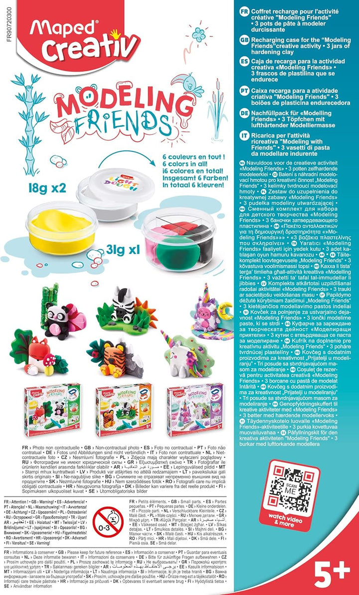 Juguete Set Plastilina De Animales Para Niños