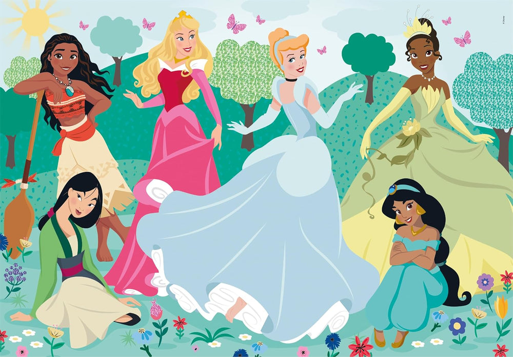 Rompecabezas 104 Piezas Princesas Para Niños