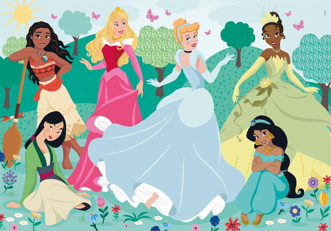 Rompecabezas 104 Piezas Princesas Para Niños