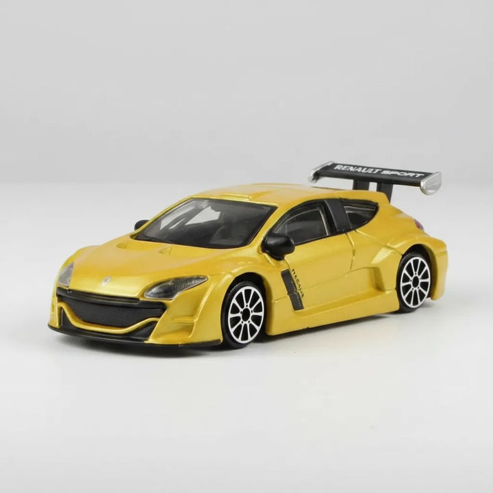 Carro Coleccionable Bburago 1/43 Renault Megane Amarillo
