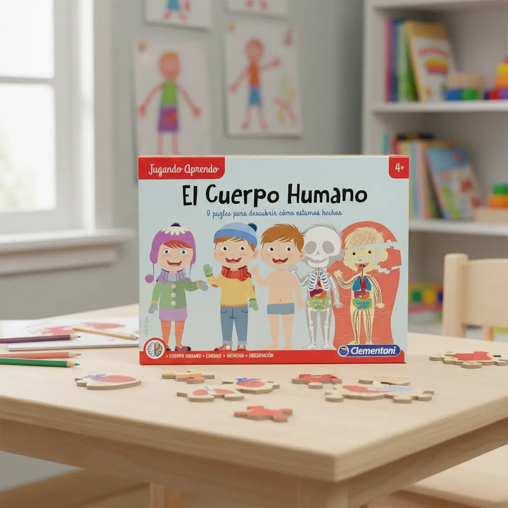 Rompecabezas El Cuerpo Humano 8 En 1