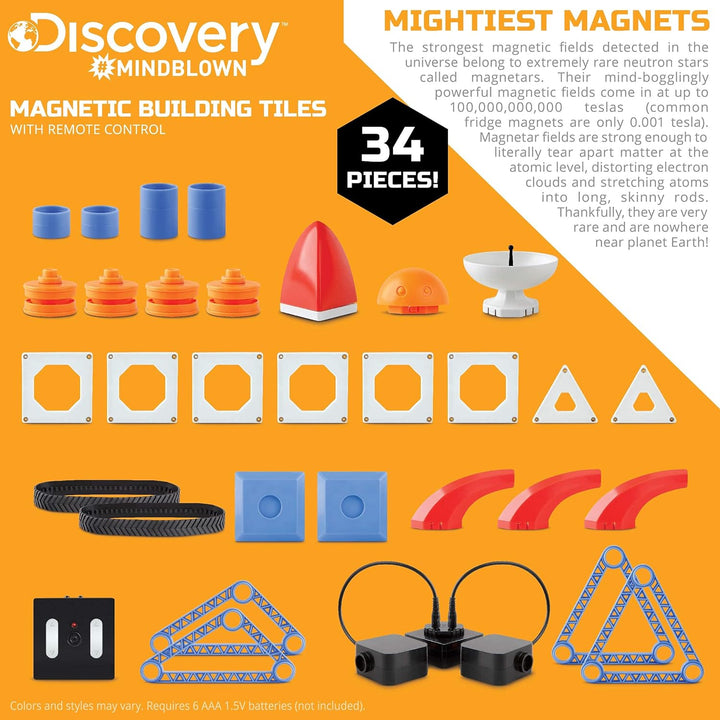 Kit Educativo De Construcción Magnética